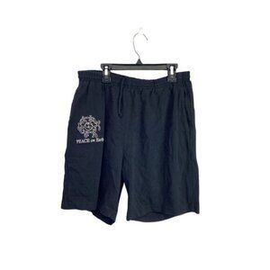 Preppy Streetwear Coquette Utility Palo Studios Peace People Shorts L/XL for Men